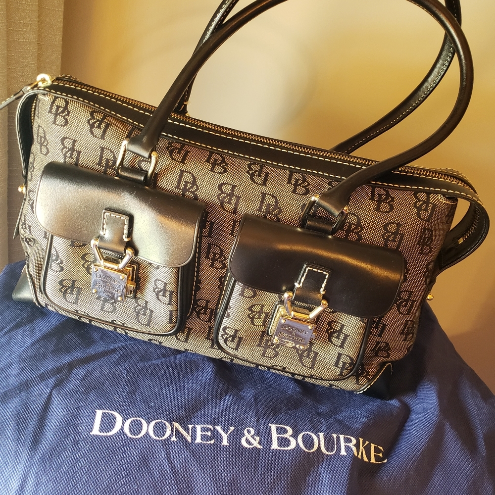 Dooney & Bourke Double Pocket Tote